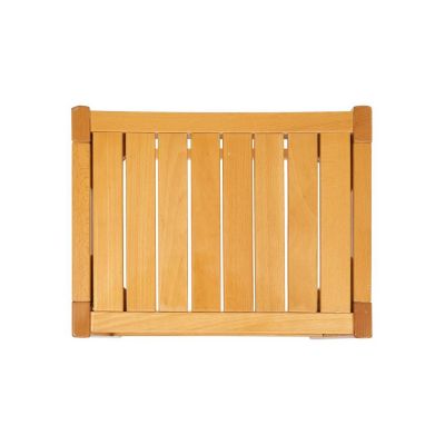 Image two of Oak Saddle Wood Barstool